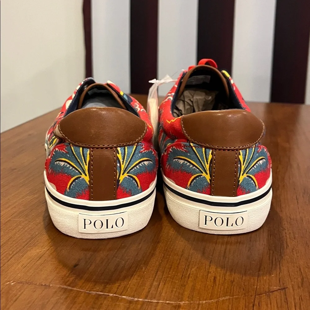 Polo Ralph Lauren Thorton III Shoes Sneakers Aloha Hawaii Surf new Mens Size 12